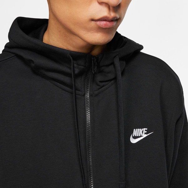 Бомбер чоловічий Nike M Nsw Club Hoodie Fz Ft (BV2648-010)
