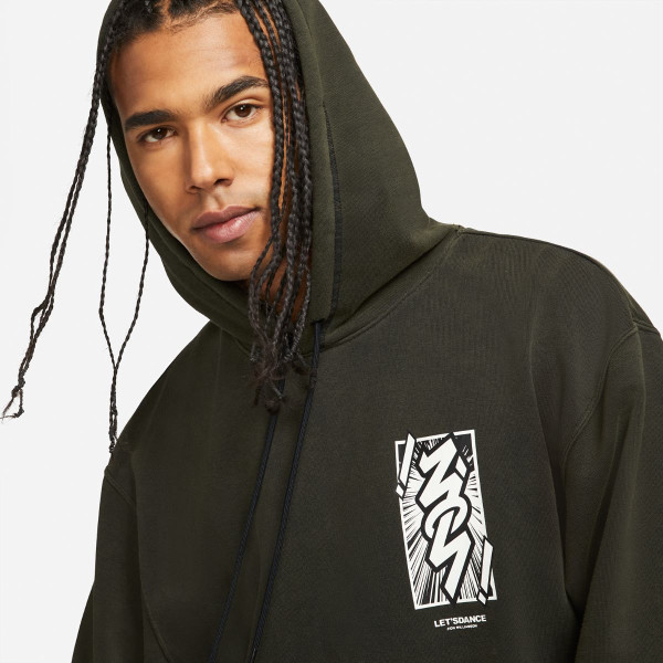 Бомбер чоловічий Jordan Zion Df Perf Flc Hoodie (DH0598-010)