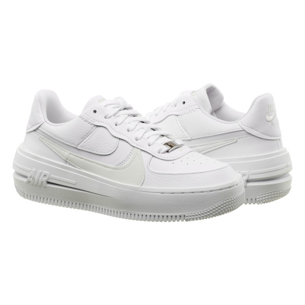 Кросівки жіночі Nike Air Force 1 Plt.Af.Orm Triple White W (DJ9946-100)