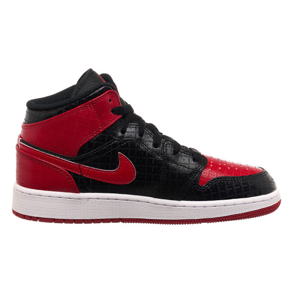 Кросівки жіночі Jordan Air Jordan 1 Mid “Bred”(Gs) (DM9650-001)